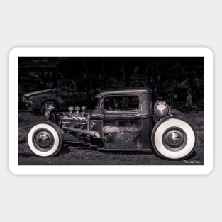 1934 American hot rod pickup Sticker